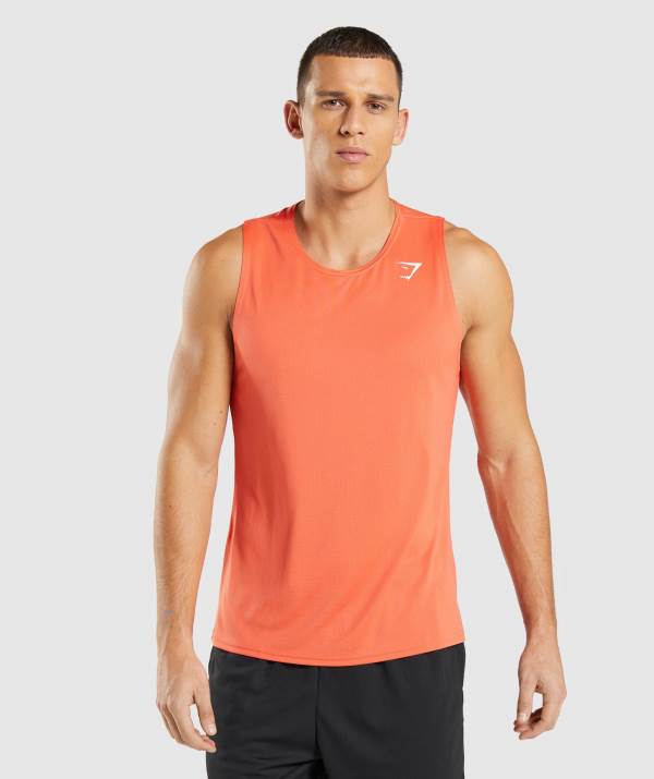 Panske Tielko Gymshark Arrival Oranžové | JY0163287